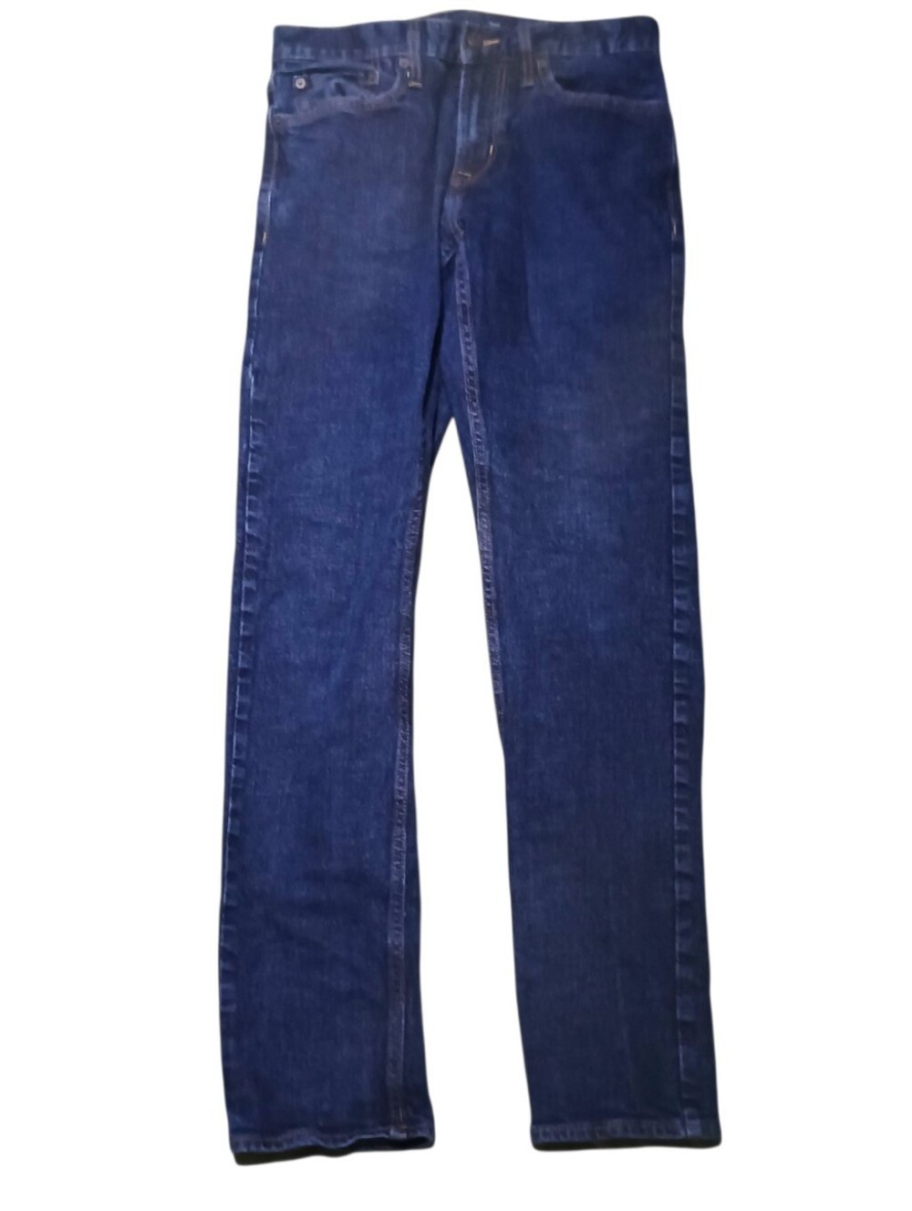 Straight Leg Jeans Dark Wash Built-in Slim Flex 32/34 Like New